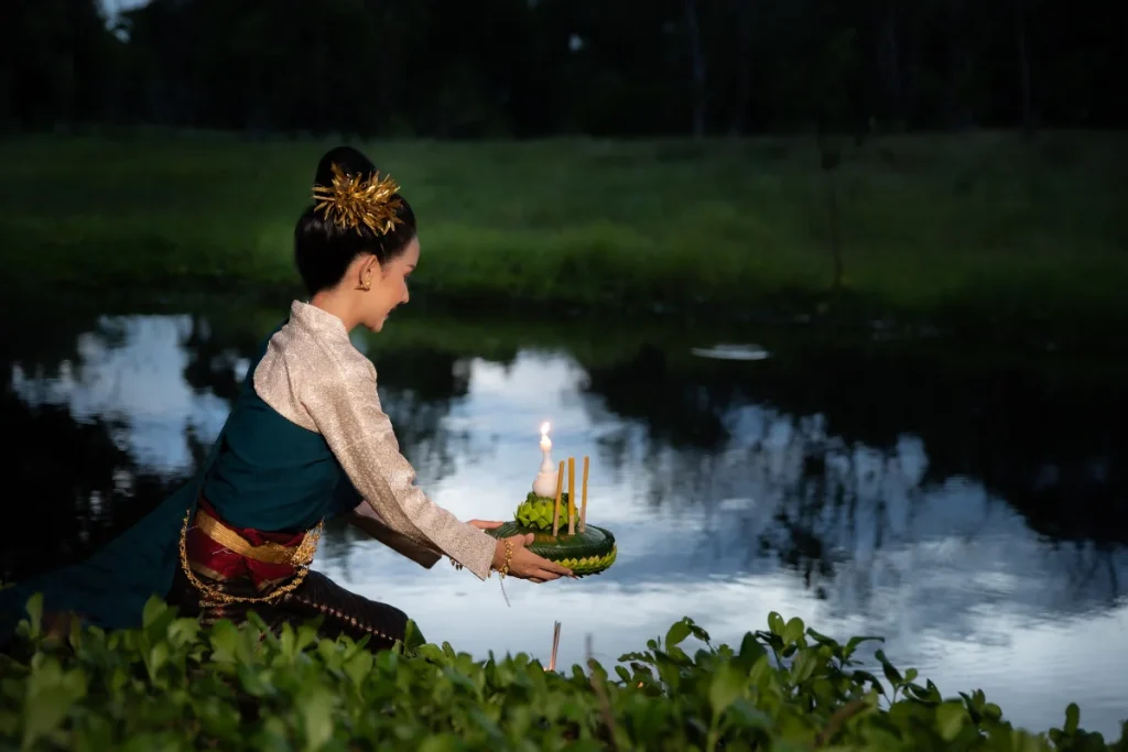 The Origin of Loy Krathong in Sukhothai